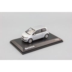 1:43 Масштабная модель Skoda Citigo 3-door (2011) Brilliant Silver Metallic