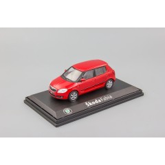 1:43 Масштабная модель Skoda Fabia II (2006)  - Corrida Red Uni