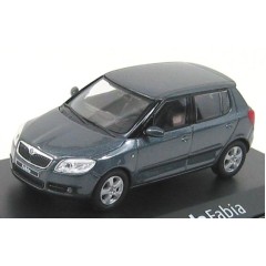 1:43 Масштабная модель Skoda Fabia II 2007 Anthracite Gray Met