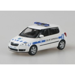 1:43 Масштабная модель Skoda Fabia II Combi 2012 "Celni Sprava" (таможня Чехии)