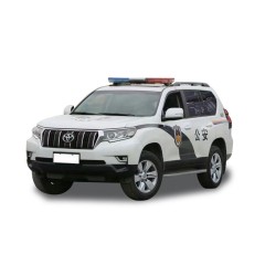 1:43 Масштабная модель TOYOTA Land Cruiser Prado 4x4 "Guangzhou Police" (полиция Гуанчжоу) 2018