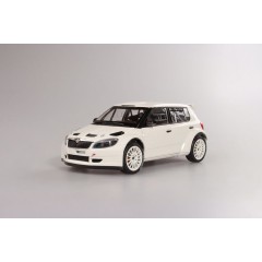 1:18 Масштабная модель Skoda Fabia II FL S2000 (2010)  - White