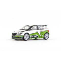 1:43 Масштабная модель Škoda Fabia II FL S2000 (2010) 1:43 - Skoda Motorsport Design 2012 II - Asphalt Wheels