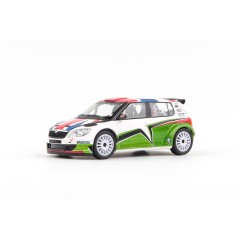 1:43 Масштабная модель Škoda Fabia II FL S2000 (2010) 1:43 - Škoda UK "Mikkelsen" Design 2011