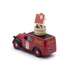 1:43 Масштабная модель FIAT 500 Furgoncino Butasol 1949 красный с черным