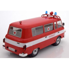 1:18 Масштабная модель BARKAS B1000 Bus "Feuerwehr Ambulance"(пожарная скорая медицинская помощь) 1965