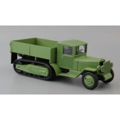 1:43 Масштабная модель ЗИS-42М бортовой с тентом, зеленый