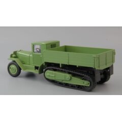 1:43 Масштабная модель ЗИS-42М бортовой с тентом, зеленый