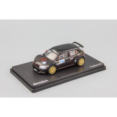 1:43 Масштабная модель Skoda Fabia III R5 (2015)  - Rally Bohemia 2016 #1 Kopecky - Dresler