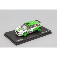 1:43 Масштабная модель Skoda Fabia III R5 (2015)  - Rally Bohemia 2017 #1 Kopecky - Dresler