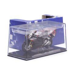 1:24 Масштабная модель мотоцикл Aprilia RSV 1000R черный с себеристым