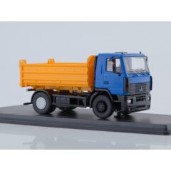 1:43 Масштабная модель МАЗ-5550 самосвал