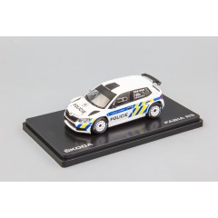 1:43 Масштабная модель Skoda Fabia III R5 (2015) Police CZ