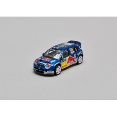 1:43 Масштабная модель Skoda Fabia WRC (2005) OMV ADAC Rallye Deutschland 2006 #12 Aigner - Wicha