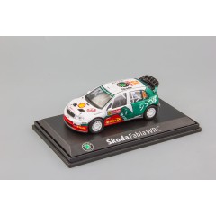 1:43 Масштабная модель Skoda Fabia WRC (2005) Rally Japan 2005 #12 Hirvonen - Lehtinen