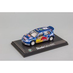 1:43 Масштабная модель Skoda Fabia WRC (2005) Rally of Turkey 2006 #11 Rovanperä - Pietiläinen