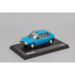 1:43 Масштабная модель Skoda Favorit 136L (1988)  - Adriatic Blue