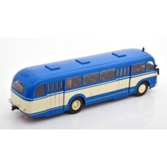 1:43 Масштабная модель автобус SKODA 706 Ro 1947 Blue/Beige