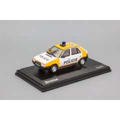 1:43 Масштабная модель Skoda Favorit 136L (1988)  - Police CZ