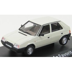 1:43 Масштабная модель Skoda Favorit 136L 1987 Ice White