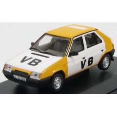 1:43 Масштабная модель Skoda Favorit 136L Czechoslovak Communist Police 1987