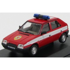 1:43 Масштабная модель Skoda Favorit 136L Pozarni Ochrana Fire II 1987