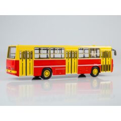 1:43 Масштабная модель Автобус Икарус-260, жёлто-красный