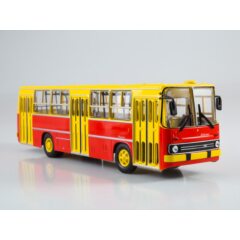 1:43 Масштабная модель Автобус Икарус-260, жёлто-красный