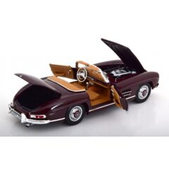 1:18 Масштабная модель MERCEDES-BENZ 300SL Roadster (W198) 1957 Red