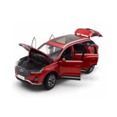 1:18 Модель CHERY Tiggo 7 2024 Red Metallic