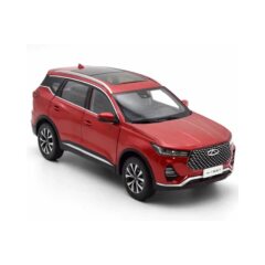 1:18 Модель CHERY Tiggo 7 2024 Red Metallic