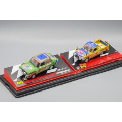 1:43 Масштабная модель Москвич SL + Ижевский -27151 Пикап Rally Avtoexport