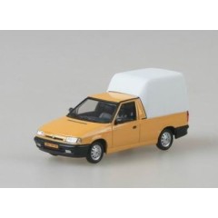 1:43 Масштабная модель Skoda Felicia Pick-up (1996) Yellow Pastel