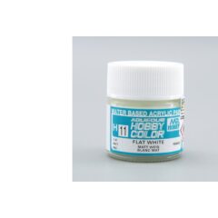 Краска 10мл  FLAT WHITE