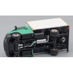 1:43 Масштабная модель ГАЗель NEXT A21R23 хлебный фургон, зеленый / серый