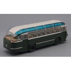 1:43 Масштабная модель ЛАЗ 695 городской автобус (1956), темно-зеленый