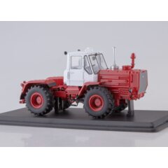 1:43 Масштабная модель Трактор Т-150К (серо-красный)