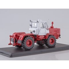 1:43 Масштабная модель Трактор Т-150К (серо-красный)