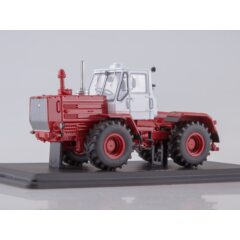 1:43 Масштабная модель Трактор Т-150К (серо-красный)