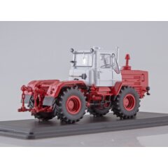 1:43 Масштабная модель Трактор Т-150К (серо-красный)