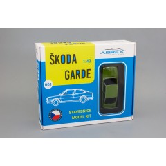 1:43 Сборная модель Skoda Garde (1982)  - Olive Green - Model Kit