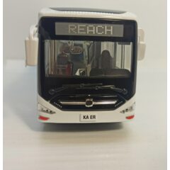 1:42 Масштабная модель Электробус Zhong Tong, бело-голубой