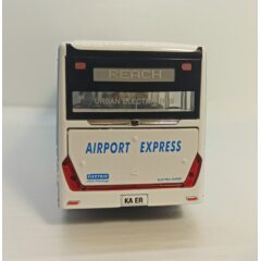 1:42 Масштабная модель Электробус Zhong Tong, бело-голубой