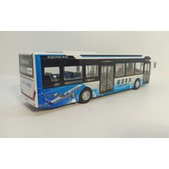 1:42 Масштабная модель Электробус Zhong Tong, бело-голубой