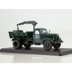 1:43 Масштабная модель ЗИЛ-ММЗ-585Л с функциональным гидрокраном ЛЗАП-40