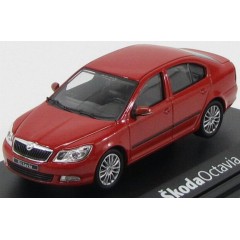 1:43 Масштабная модель Skoda Octavia (facelift) 2008 Tangerine Orange Metallic