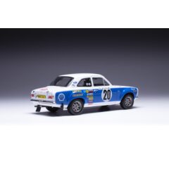1:24 Масштабная модель FORD Escort MK I RS 1600 #20 "Ford Motor Co.Ltd" Mikkola/Porter 4 место Rally Monte Carlo (с люстрой) 1973