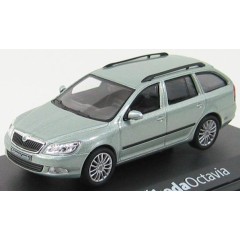 1:43 Масштабная модель Skoda Octavia Combi (facelift 2008) Arctic Green Metallic