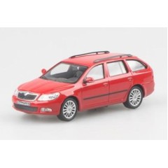 1:43 Масштабная модель Skoda Octavia Combi (facelift) - red corrida uni 2008