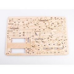 1:35 Сборная модель Грузовик 4320 бортовой